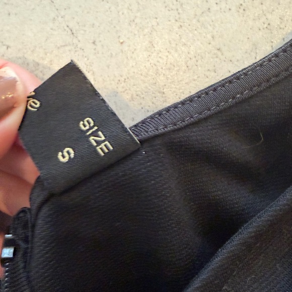 Elegant Patchwork Pockets Pleated Dress - Picture 8 of 10